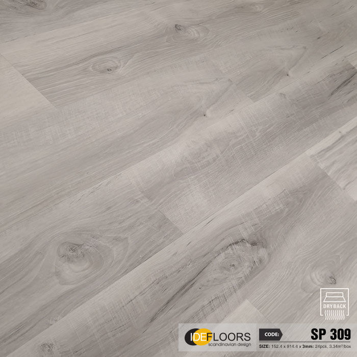 Sàn Nhựa Giả Gỗ Dán Keo IDE SP309