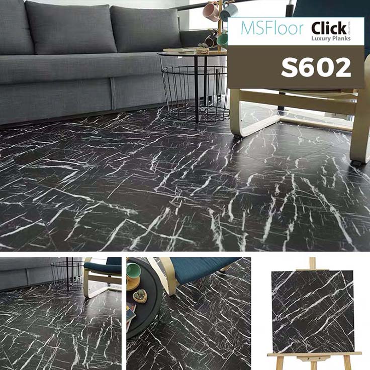 Sàn Nhựa Giả Gỗ Dán Keo MSfloor S602