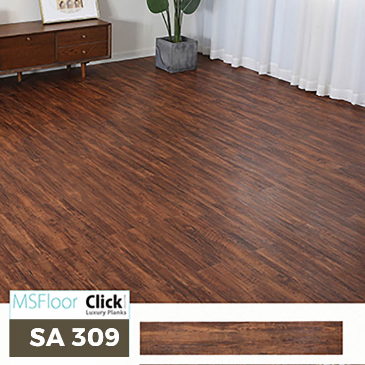 Sàn Nhựa Giả Gỗ Dán Keo MSfloor SA 309