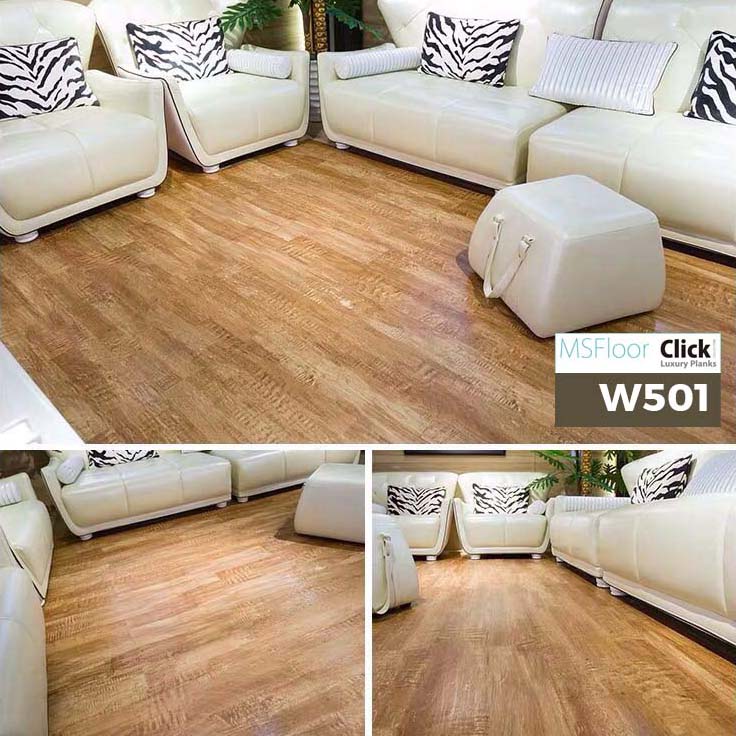 Sàn Nhựa Giả Gỗ Dán Keo MSfloor W501.2