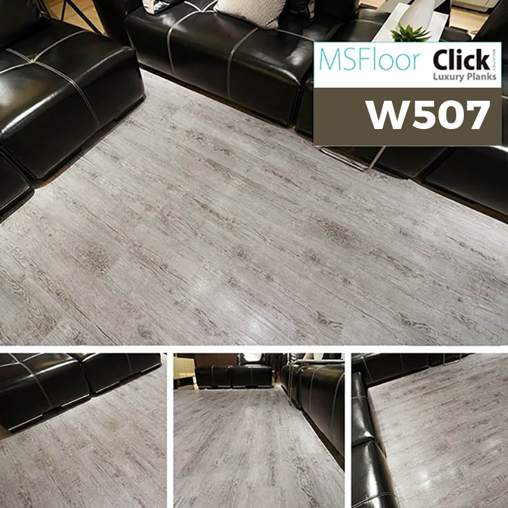 Sàn Nhựa Giả Gỗ Dán Keo MSfloor W507