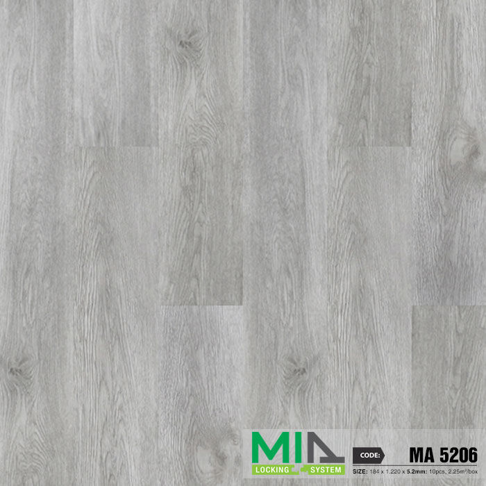 Sàn Nhựa Giả Gỗ Hèm Khóa MIA MA5206